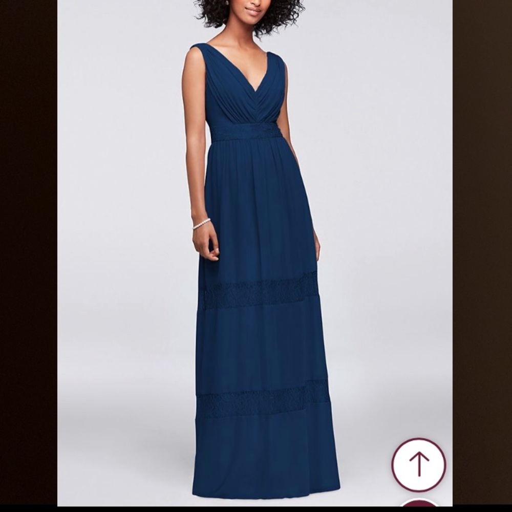 David Bridal Dress, Marine